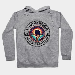 My first Earthquake and Total Solar Eclipse Hoodie